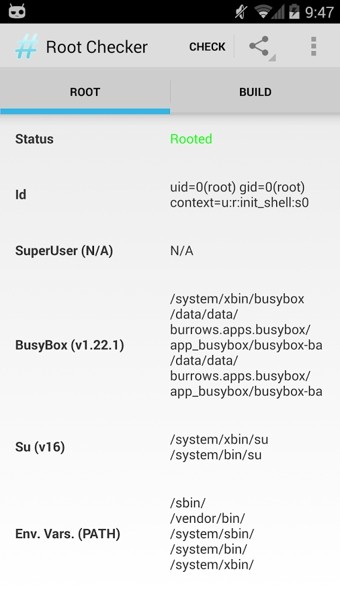 Root Checker