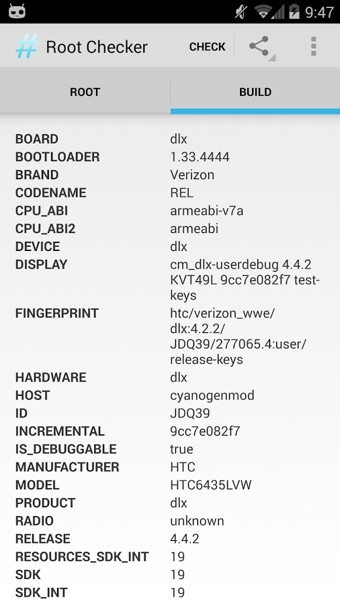 Root Checker