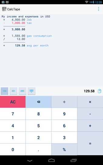 CalcTape Smart Calculator(智能計算機)