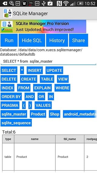 SQLite管理器