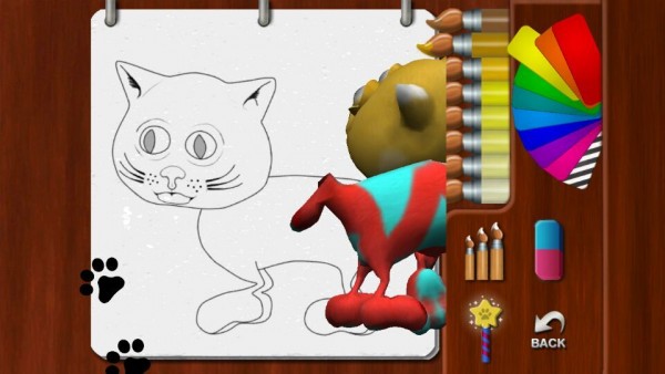 儿童学画猫