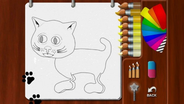 儿童学画猫