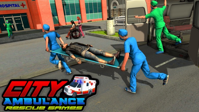 城市救护车救援游戏