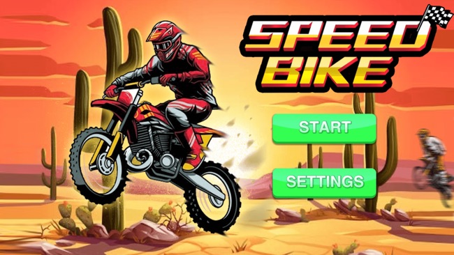 摩托自行车比赛速度