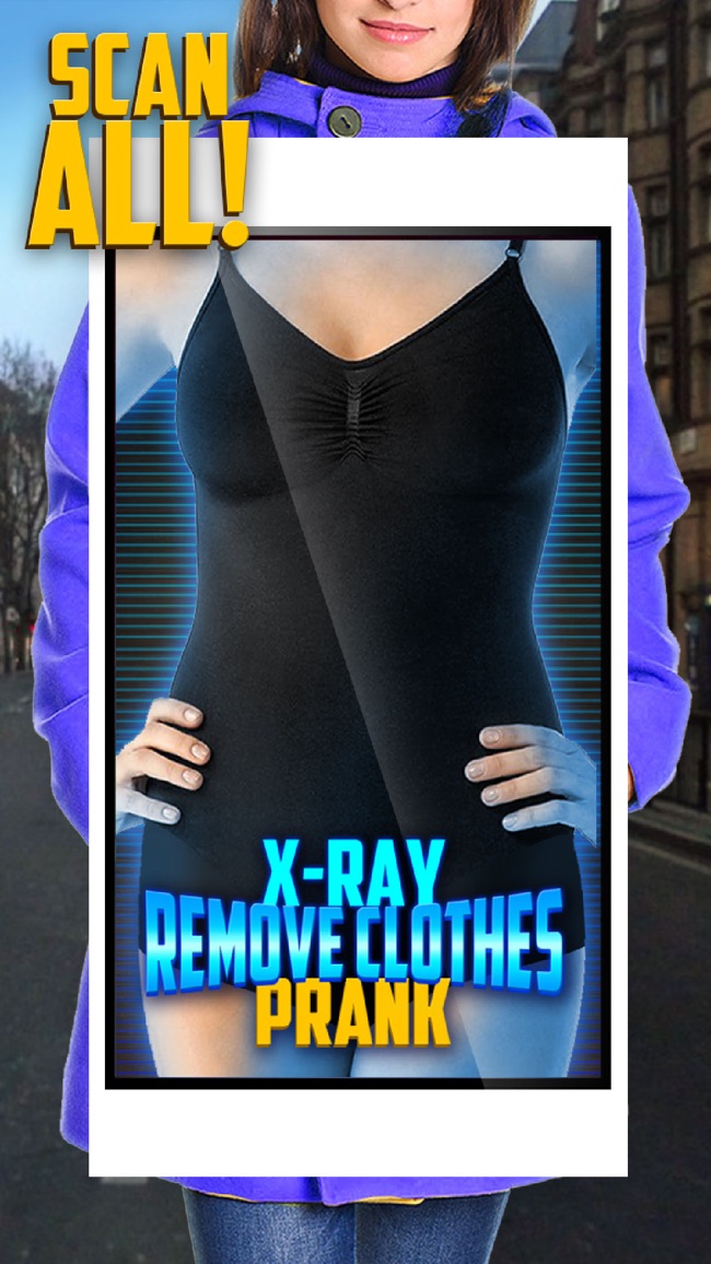 X-ray Remove Clothes Prank