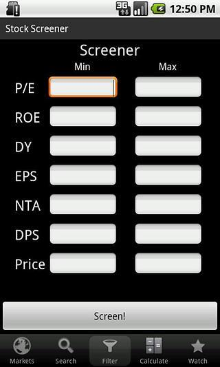 KLSE Stock Screener