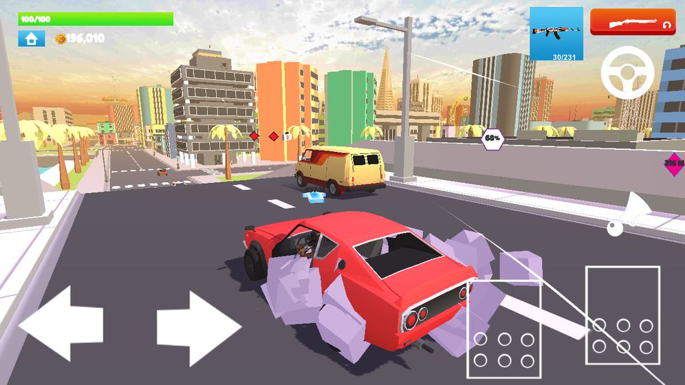 Rage City - Open World Driving And Shooting Game
