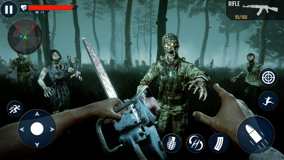 Zombie shooting 3d - Encounter FPS shooting game
