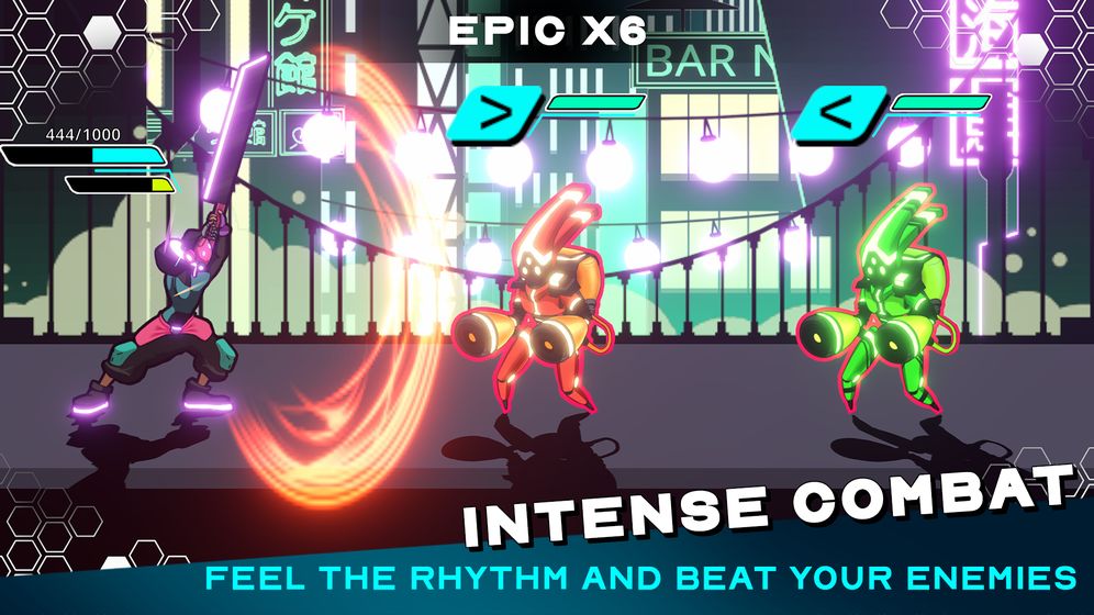 Slay the Beat: A rhythm RPG with roguelike battles