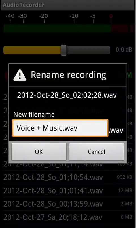 Audio Recorder