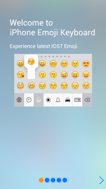 IOS7表情键盘