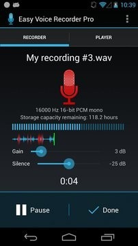 Easy Voice Recorder Pro