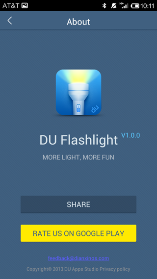 DU Flashlight(手电筒)