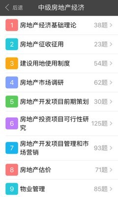 中級(jí)房地產(chǎn)經(jīng)濟(jì)師題庫(kù)
