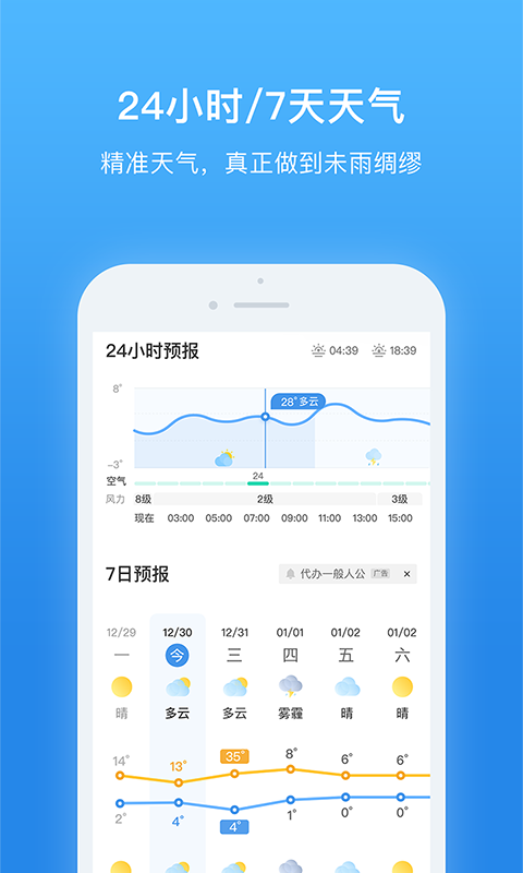 天氣非常準(zhǔn)