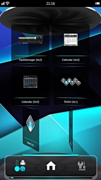 Next Launcher 3D Shell