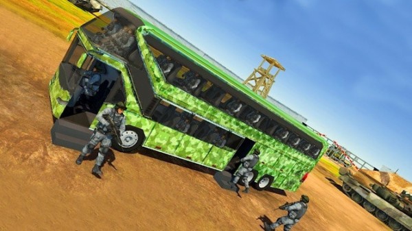 城市陆军巴士3D