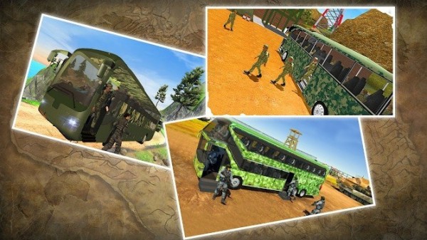 城市陆军巴士3D