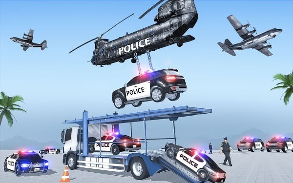 美国警车卡车运输模拟器
