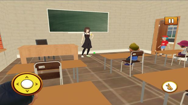 动漫高中老师3D