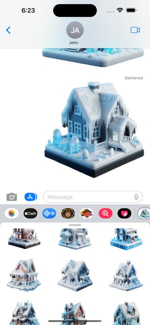 Icy House StickersiPhone版