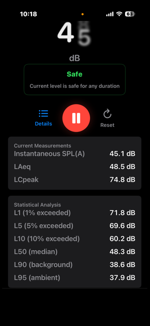 dB Noise Watch Level MeteriPhone版