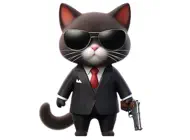 Hitman Kitten StickersiPhone版