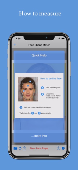 FaceShapeMeter臉形取景器iPhone版