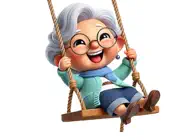 Granny Swing StickersiPhone版