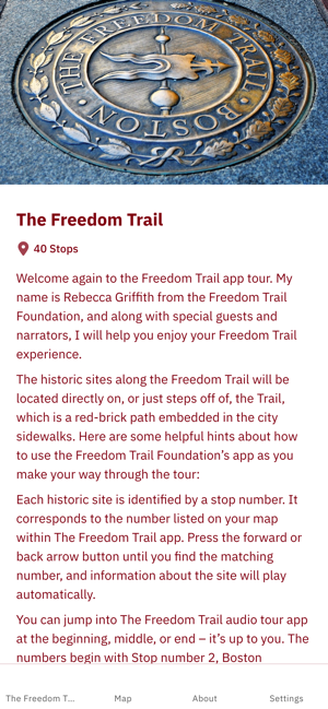 OfficialFreedomTrail®AppiPhone版