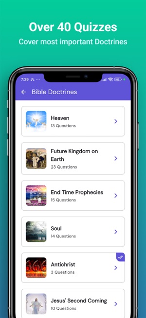 Bible Trivia Quiz, Bible StudyiPhone版