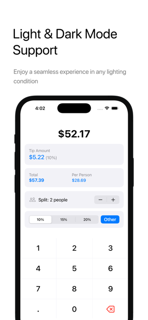 Tip Calculator, Split BillsiPhone版