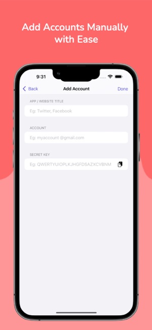 Authenticator App for 2FAiPhone版