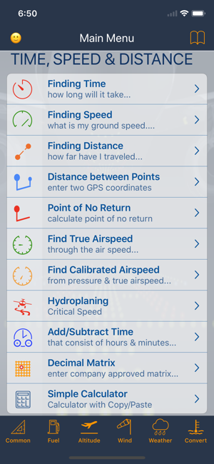 E6BAviationCalculatoriPhone版