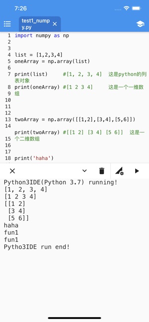 Python3IDEiPhone版