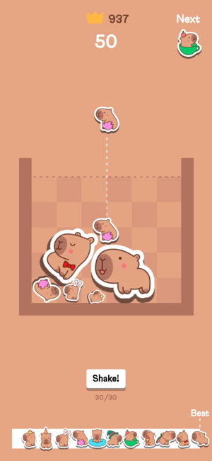 Capybara Go: Puzzle Drop GameiPhone版