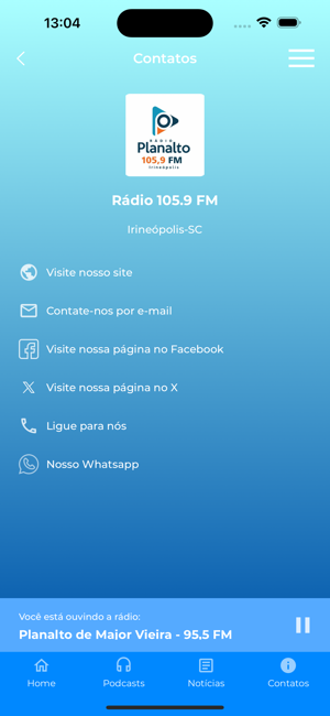 Rádio Planalto de IrineópolisiPhone版