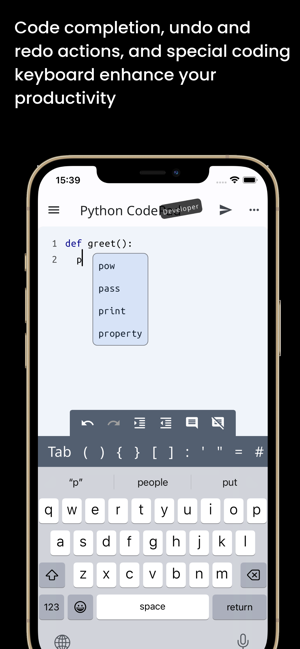 PythonCodeiPhone版