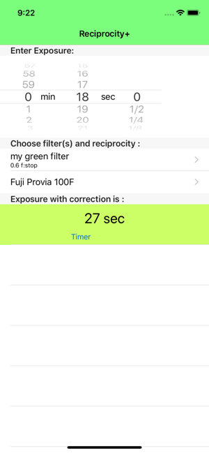 ReciprocityPlusiPhone版