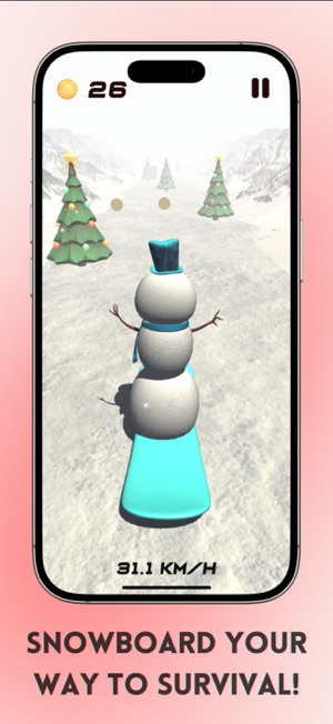 Snowman Run: Winter EscapeiPhone版