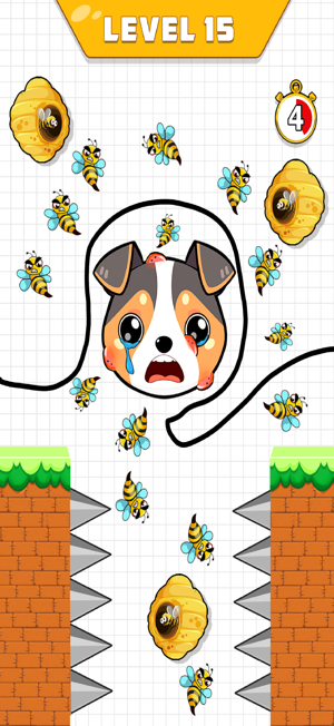 Save The Dog vs Bee GameiPhone版