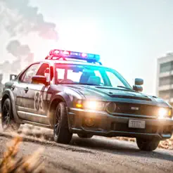 警车驾驶学校模拟器3D：真实城市赛车游戏‬iPhone版
