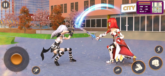 Shojo Anime Girl Fighting GameiPhone版