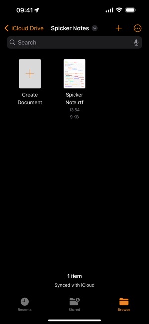 Spicker2WatchNotesiPhone版