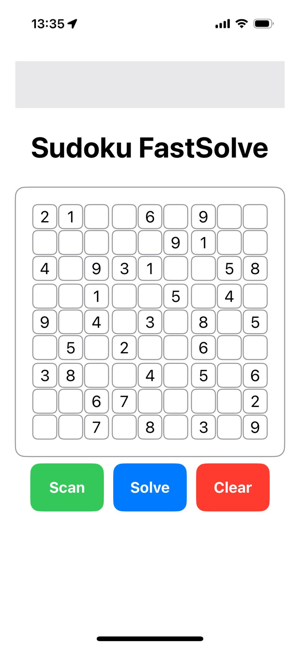 Sudoku FastSolveiPhone版