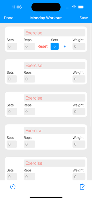 Gym Tracker Progress LiteiPhone版