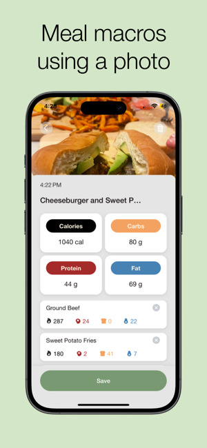 Food AI: Macro TrackeriPhone版