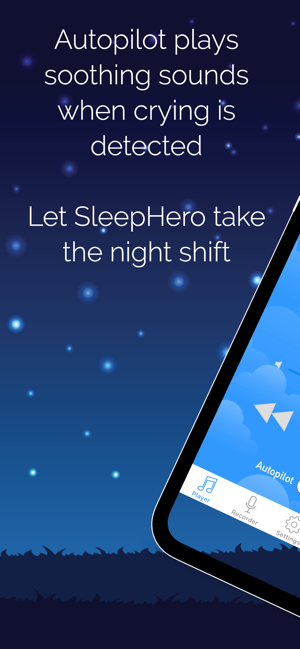 睡眠超人：宝宝睡眠应用程序,白噪音设备及录音器‬iPhone版