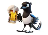 Magpie Beer StickersiPhone版