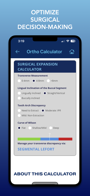 Ortho CalculatoriPhone版